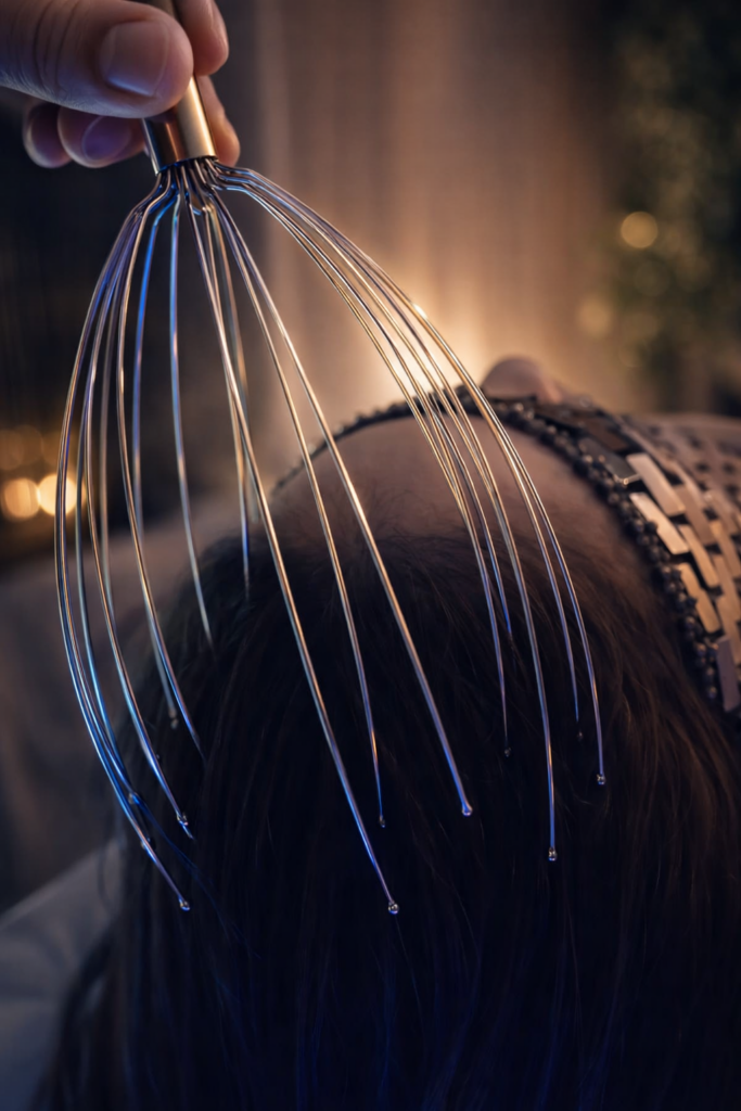 Ritual de agua relajante en Head Spa Madrid